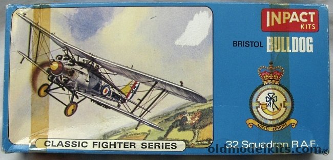 Inpact 1/48 Bristol Bulldog - 32nd Sqn RAF, P203 plastic model kit